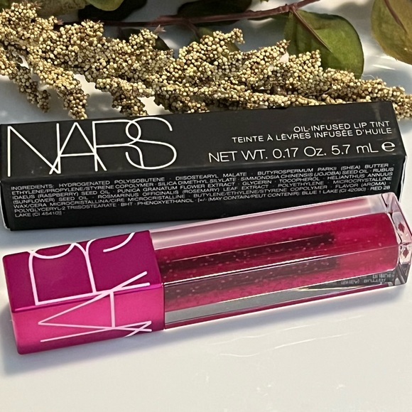 NARS Oil-Infused Lip Tint HIGH SECURITY 1145 *DISCONTINUED* - Picture 10 of 13